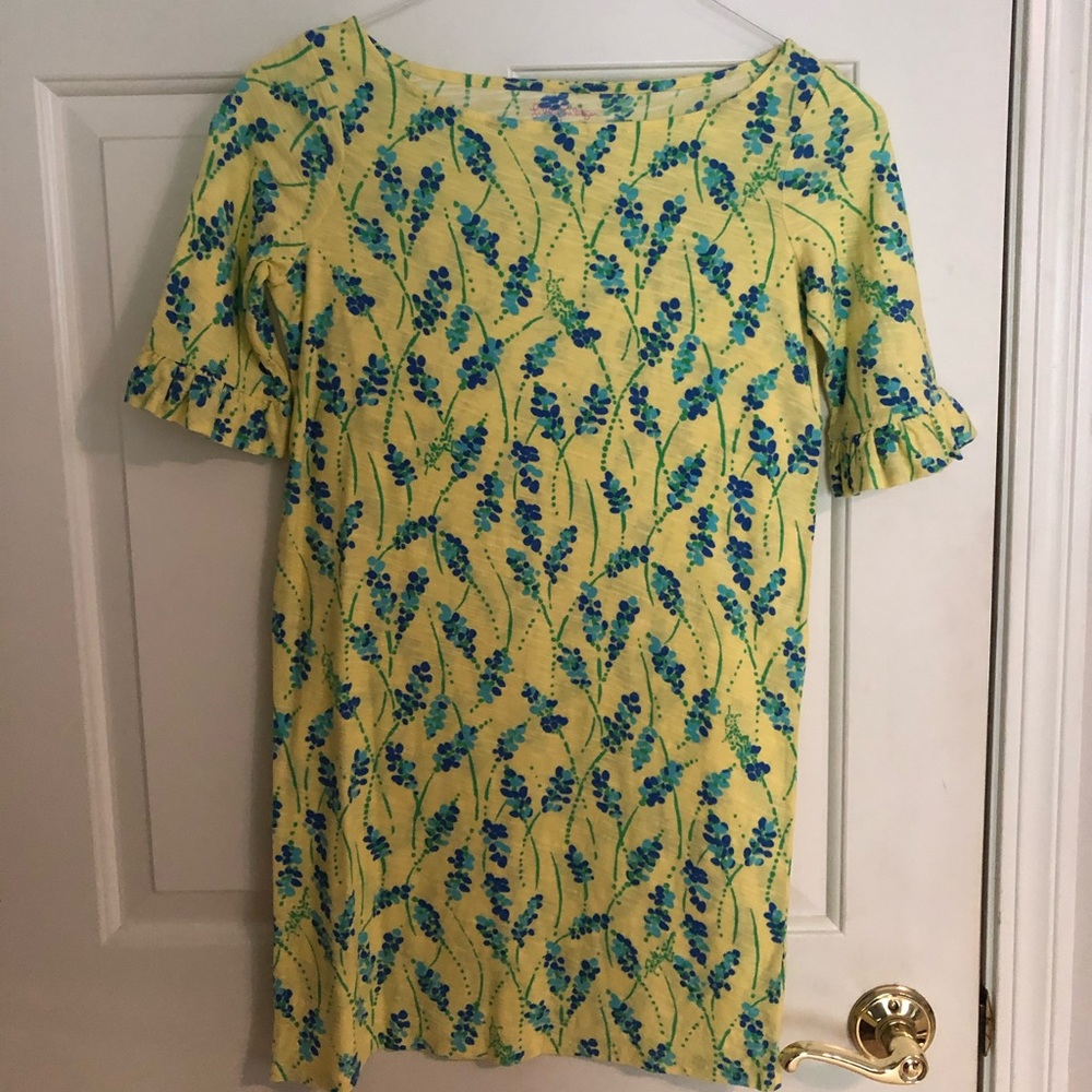 NWOT Lilly Pulitzer Yellow Cotton CoverUp